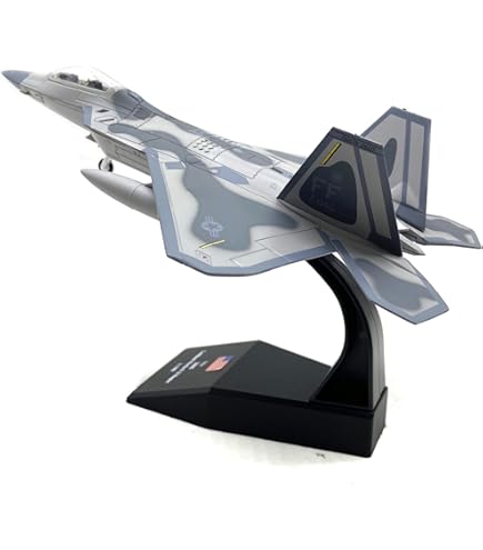 新品 アシェット 1/100 F-22 Rapter ラプター アメリカ空軍 Amazon.com: USAF F-22 Raptor 1/100 Diecast Aircraft Model